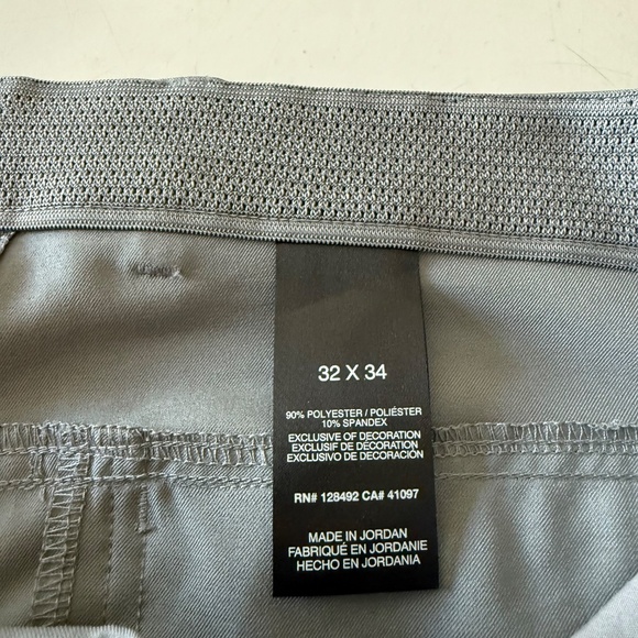 Greg Norman The Ultimate 5 Pocket Traveler Golf Pants Mens 32 x 34 Light Gray - Picture 4 of 7